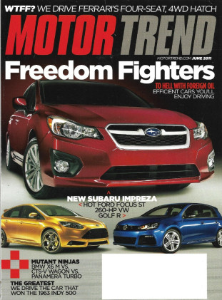 MOTOR TREND 2011 JUNE - MINI MUSCLECARS, FERRARI FF, RAPTOR